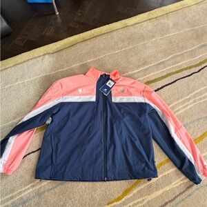 New Balance Coral and Navy N.Y.C. Marathon Jacket 2025
